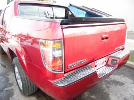 2006 HONDA RIDGELINE RTL BURGUNDY 3.5L AT 4WD A19916